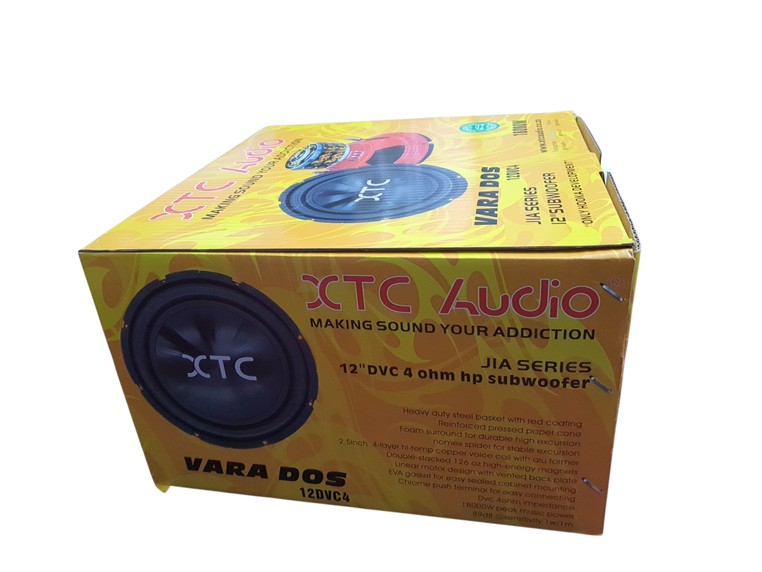 XTC SUBWOOFER12″18000W JIA SERIES | WOE -World of Electronics